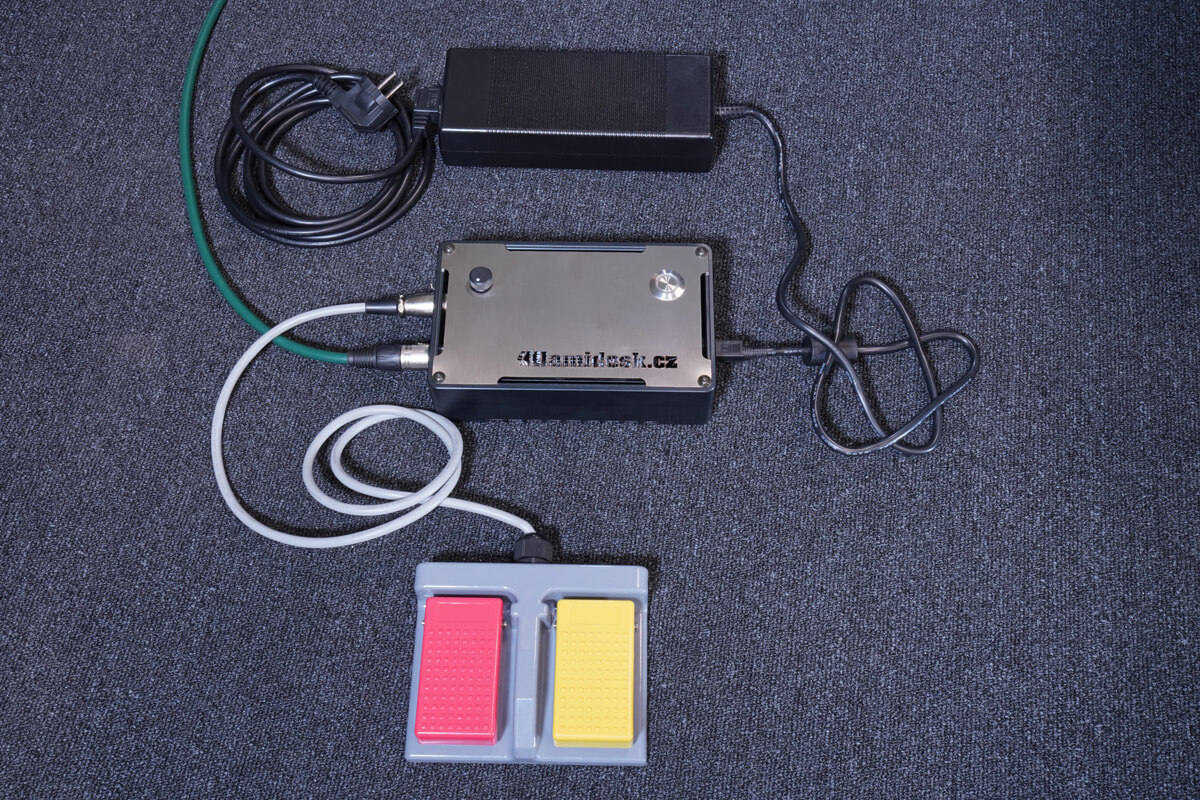 Compact motor drive set components