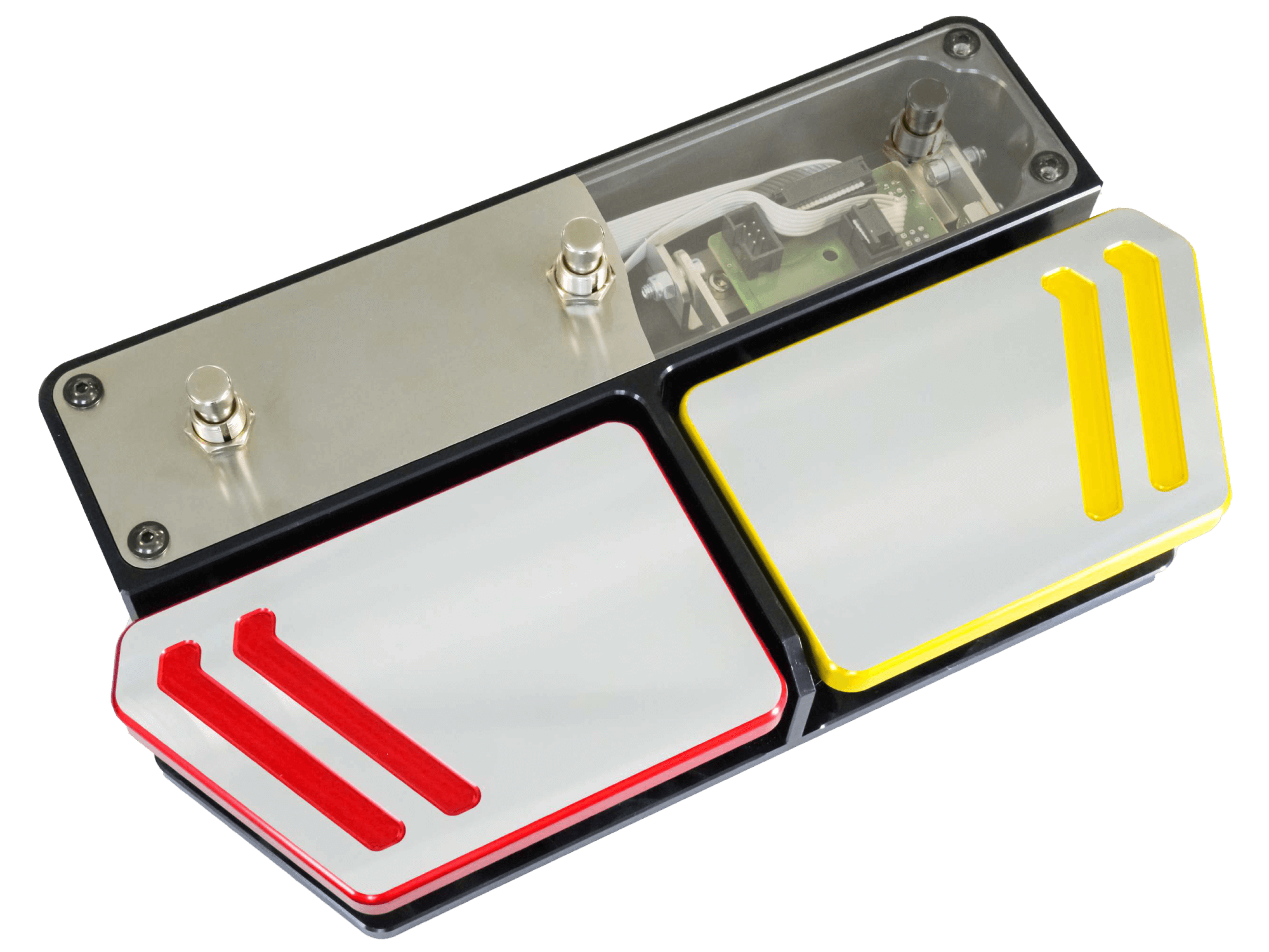 Proportional metal foot pedal